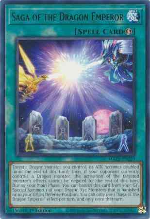 Saga of the Dragon Emperor - MAZE-EN023 - Rare - 1st Edition