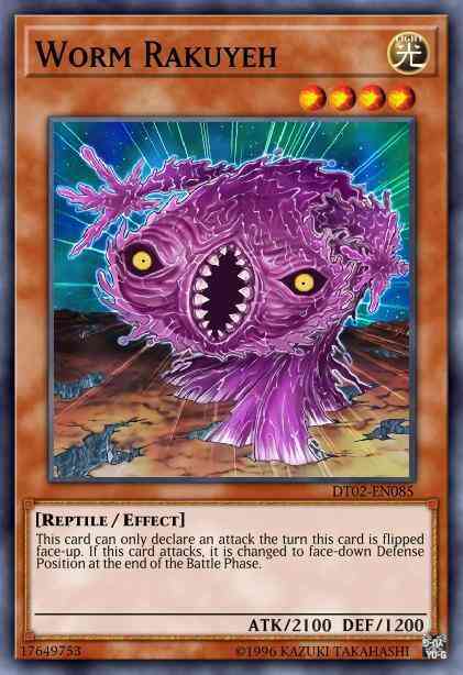 Worm Rakuyeh - HA02-EN055 - Super Rare