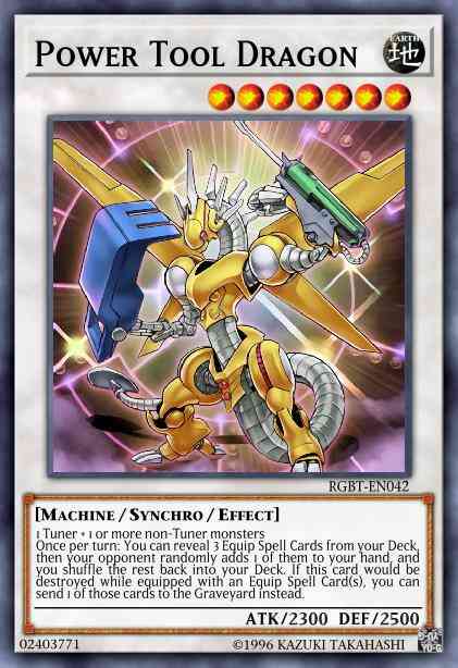 Power Tool Dragon - RGBT-EN042 - Ultra Rare - Unlimited