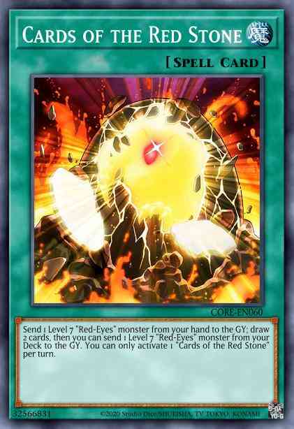 Cards of the Red Stone - CORE-EN060 - Ultra Rare - Unlimited