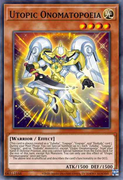 Utopic Onomatopeia - DUPO-EN009 - Ultra Rare - Unlimited