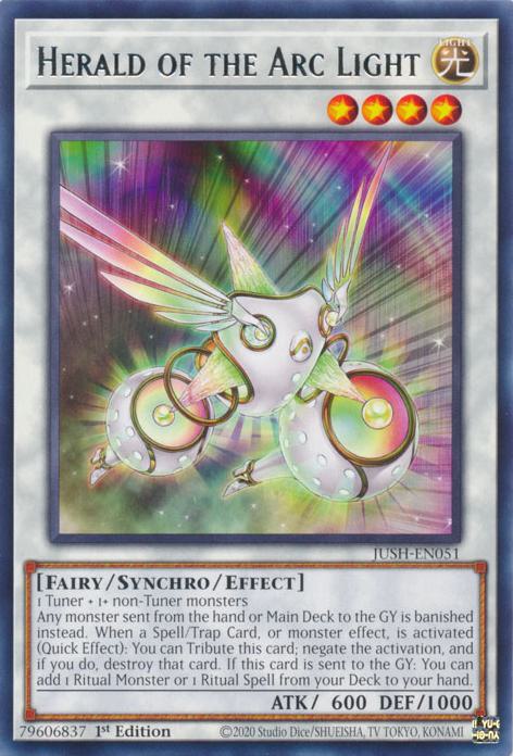 Herald of the Arc Light - JUSH-EN051 - Rare - 1st Edition
