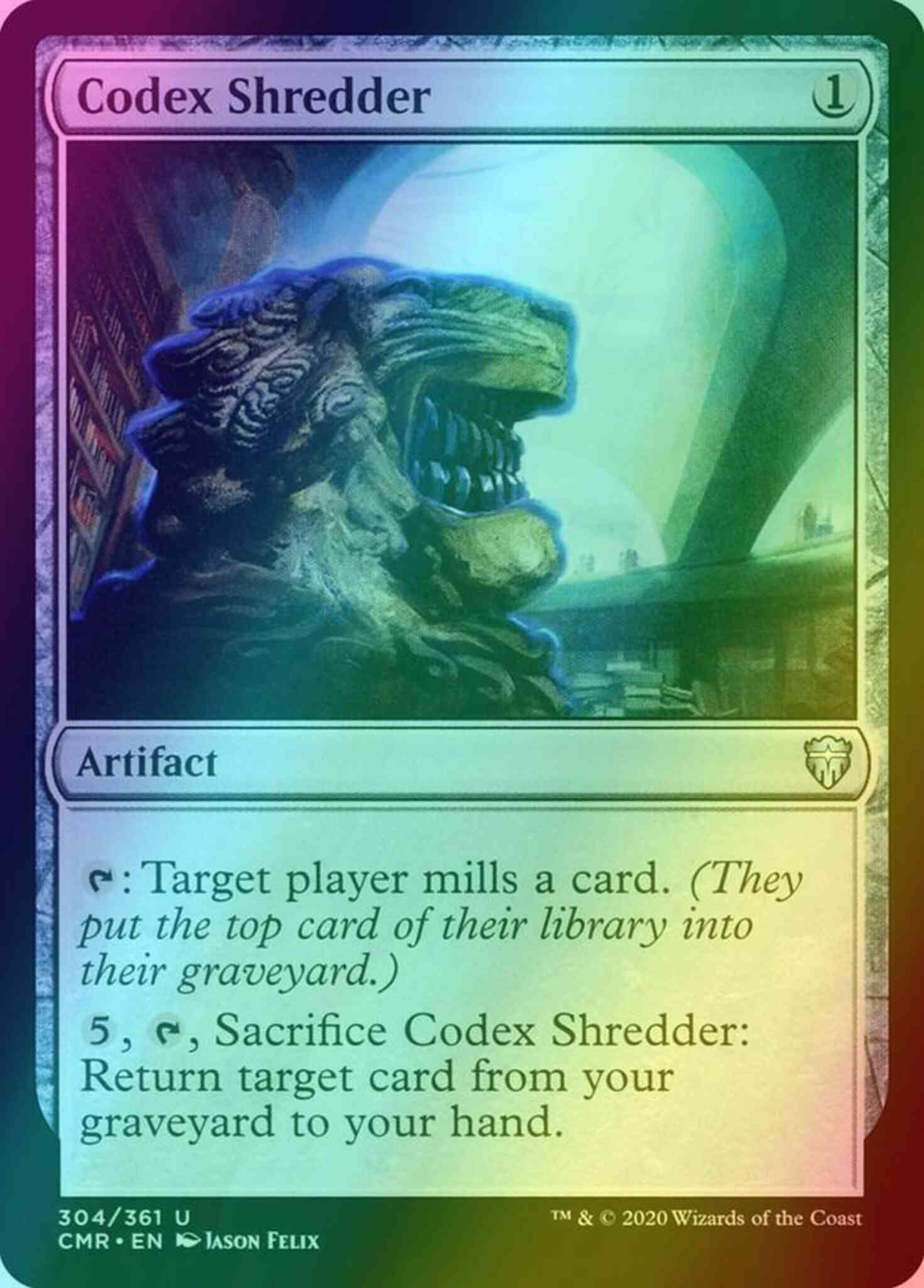 Codex Shredder [304] [Commander Legends] [Foil] – Face to Face Games
