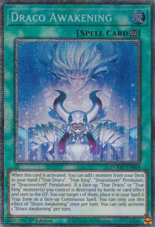 Draco Awakening - DOOD-EN064 - Starlight Rare - 1st Edition