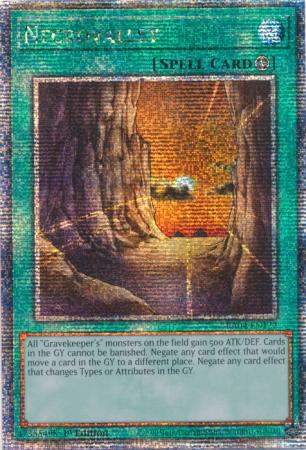 Necrovalley - RA04-EN122 - Quarter Century Secret Rare - 1st Edition