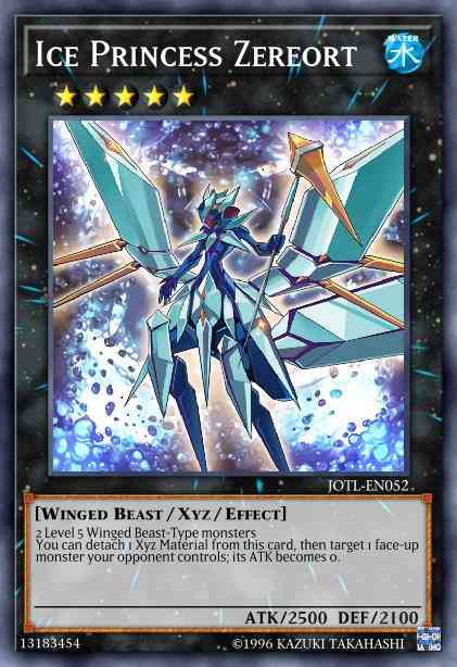 Ice Princess Zereort - JOTL-EN052 - Common - 1st Edition