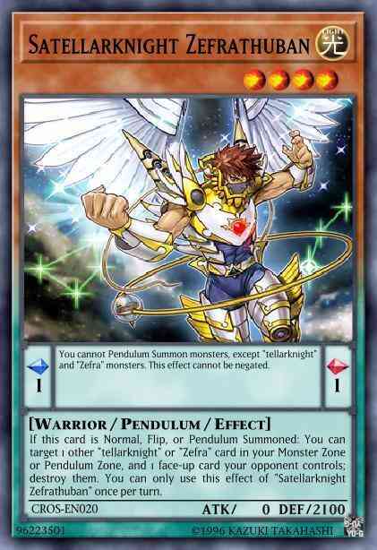 Satellarknight Zefrathuban - PEVO-EN044 - Super Rare - 1st Edition