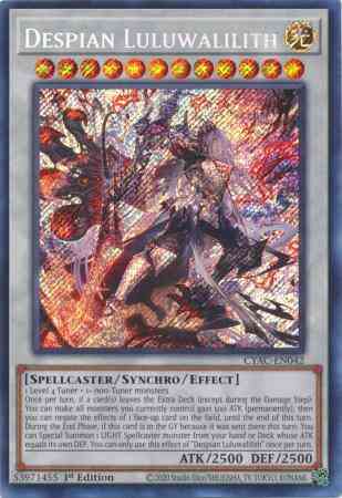 Despian Luluwalilith - CYAC-EN042 - Secret Rare - 1st Edition