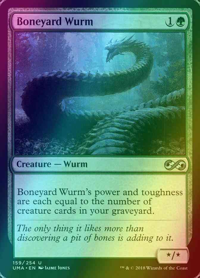 Boneyard Wurm [159] [Ultimate Masters] [Foil] – Face to Face Games