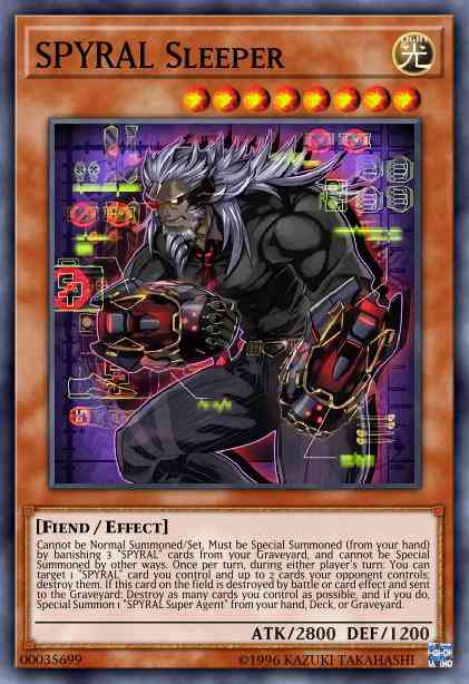 SPYRAL Sleeper - MACR-EN086 - Super Rare - 1st Edition