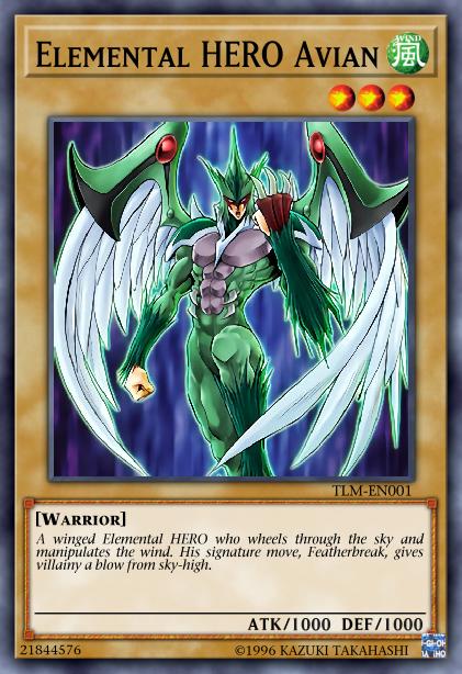 Elemental HERO Avian - TLM-EN001 - Common - 1st Edition