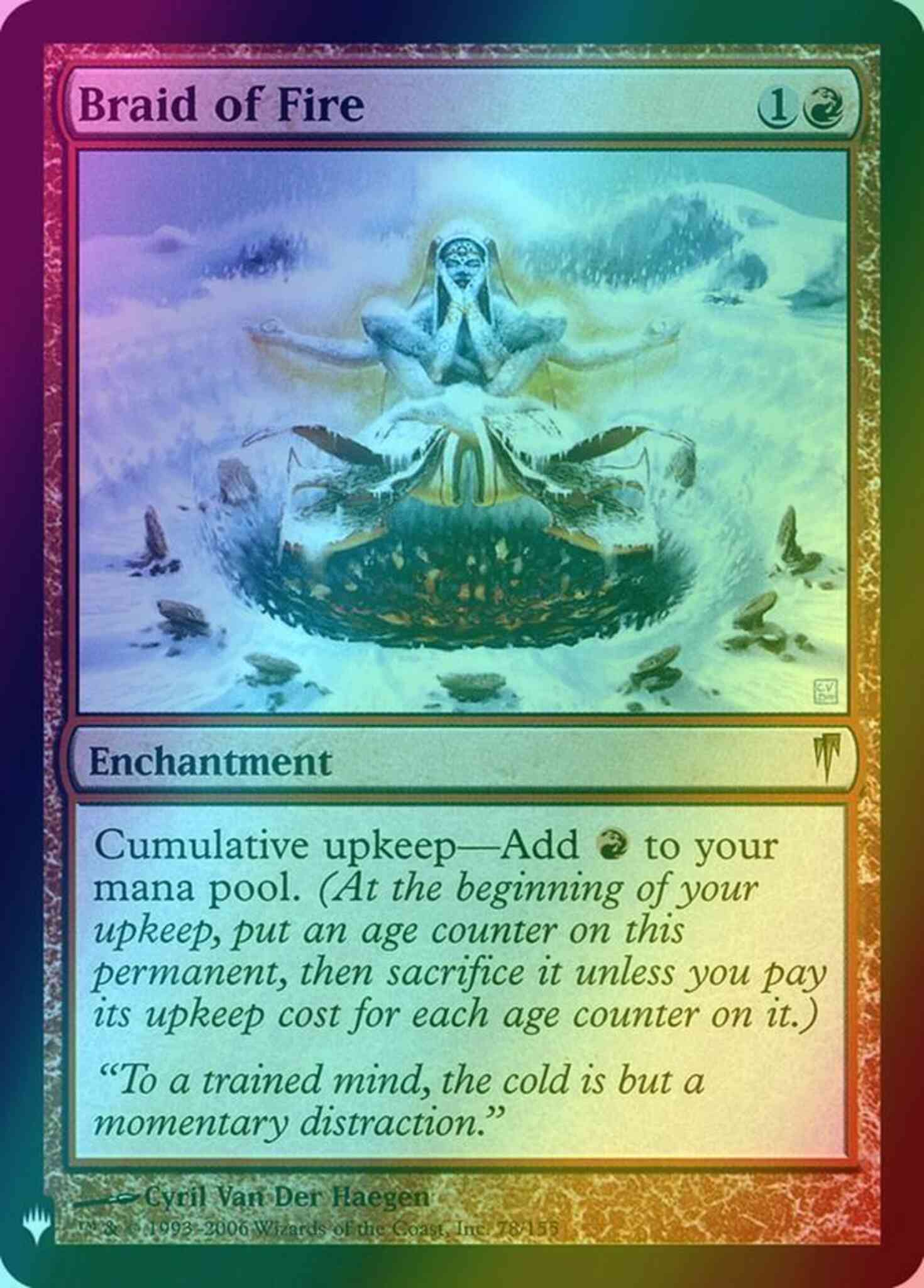 【Foil】炎の編み込み/Braid of Fire[CSP] CSP)Braid of Fire/炎の編み込み | 神話レア・レア | ドラゴンスター