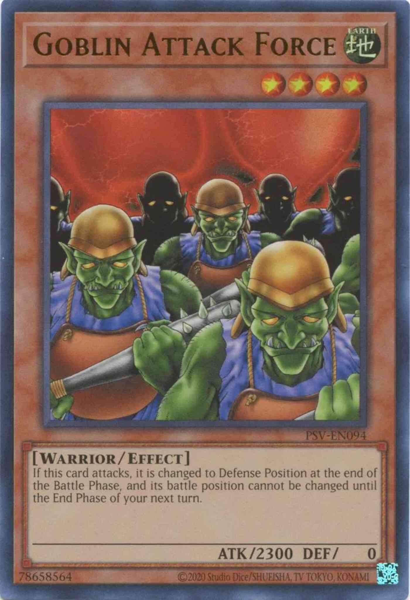 Goblin Attack Force - 25th Anniversary - PSV-EN094 - Ultra Rare - Unlimited