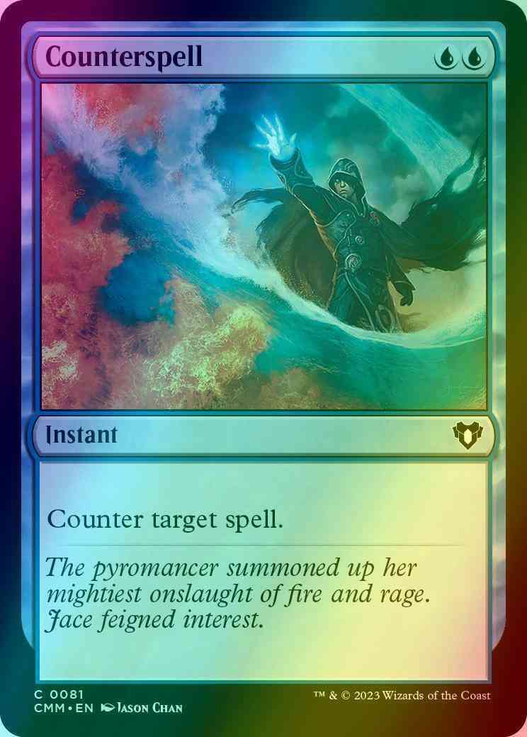 Counterspell [81] [Commander Masters] [Foil] – Face to Face Games