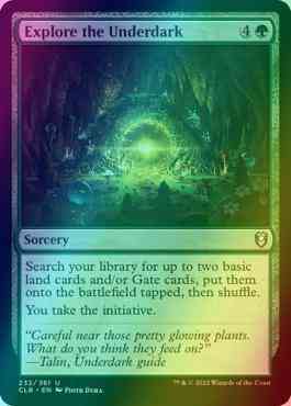 Explore the Underdark [232] [Commander Legends: Battle for Baldur's Gate]  [Foil] – Face to Face Games