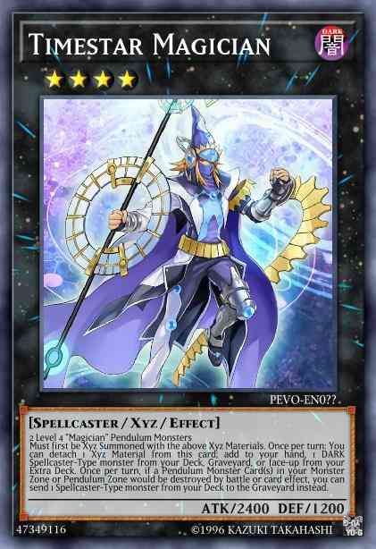 Timestar Magician - PEVO-EN009 - Ultra Rare - 1st Edition