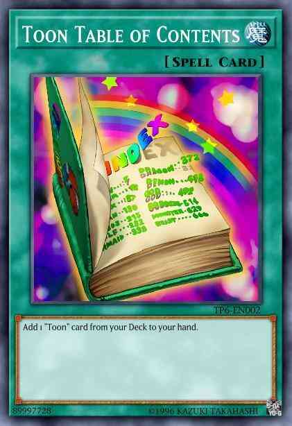 Toon Table of Contents - SS04-ENB20 - Common - 1st Edition