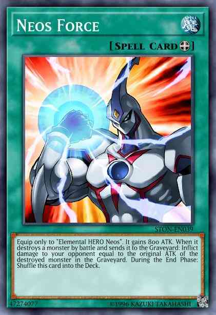 Neos Force - STON-EN039 - Ultimate Rare - 1st Edition
