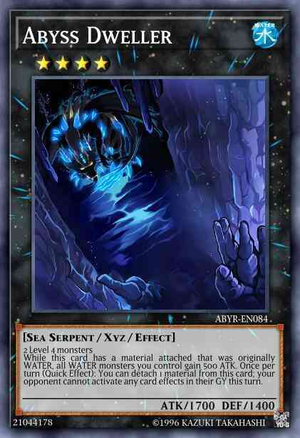 Abyss Dweller - PGL3-EN068 - Gold Rare - 1st Edition