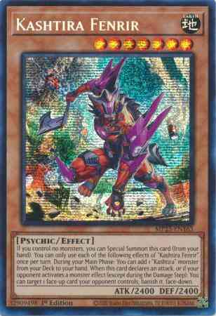Kashtira Fenrir - MP23-EN163 - Prismatic Secret Rare - 1st Edition