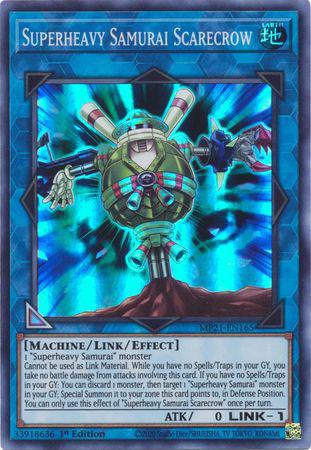 Superheavy Samurai Scarecrow - MP21-EN165 - Super Rare - 1st Edition
