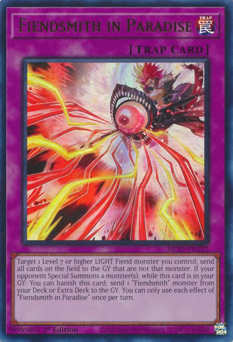 Fiendsmith in Paradise - MP25-EN232 - Ultra Rare - 1st Edition