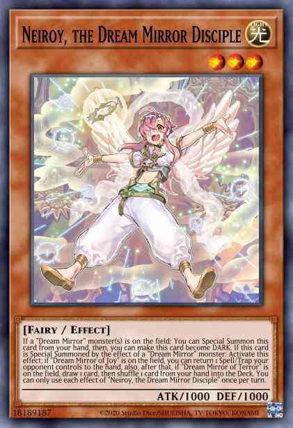 Neiroy, the Dream Mirror Disciple - BLVO-EN026 - Common - 1st Edition