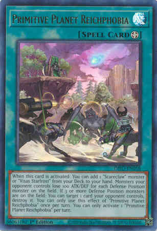 Primitive Planet Reichphobia - DIFO-EN058 - Ultra Rare - 1st Edition