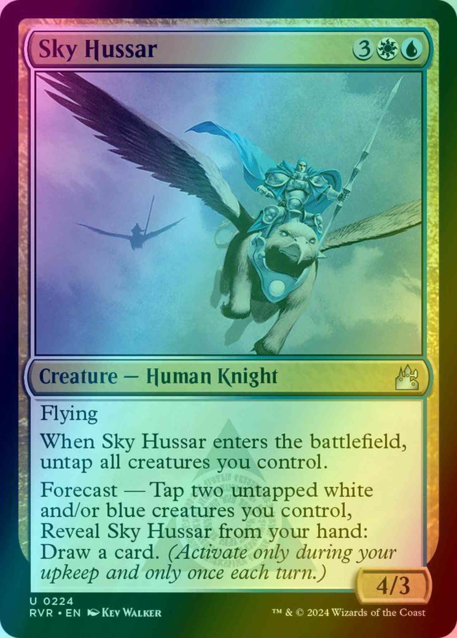 mtg alternative cost cards Sky Hussar [224] [Ravnica Remastered] [Foil] – Face to Face Games