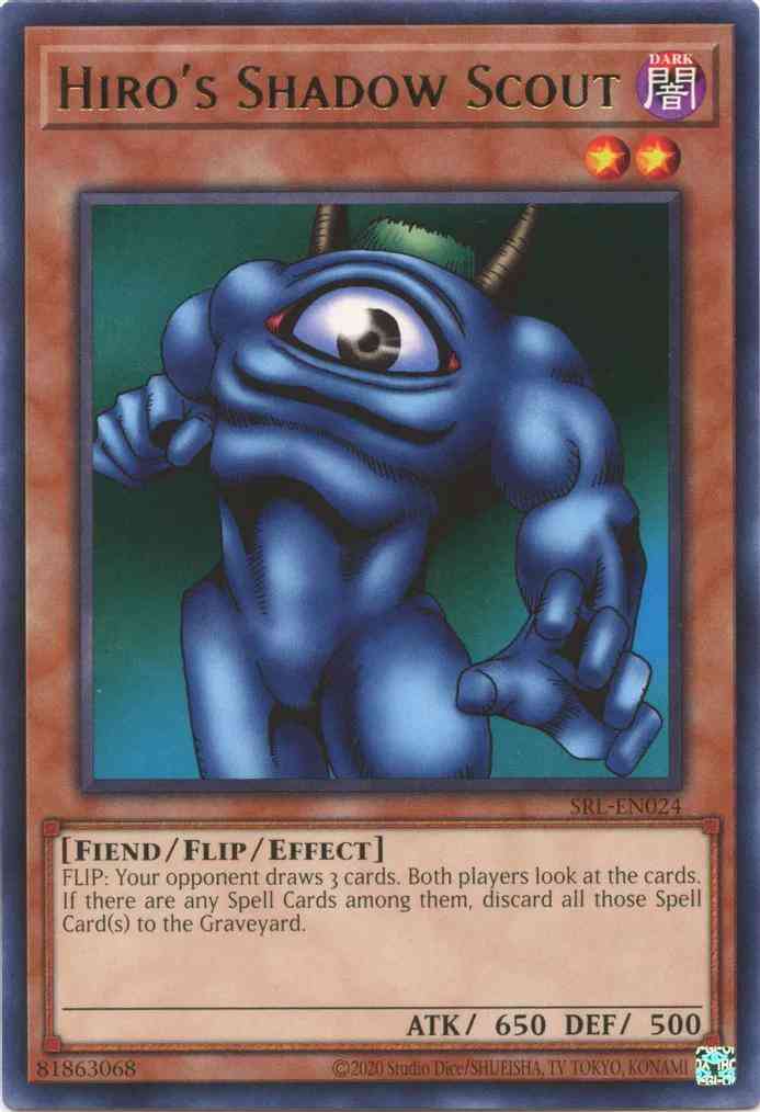 Hiro's Shadow Scout - 25th Anniversary - SRL-EN024 - Rare - Unlimited