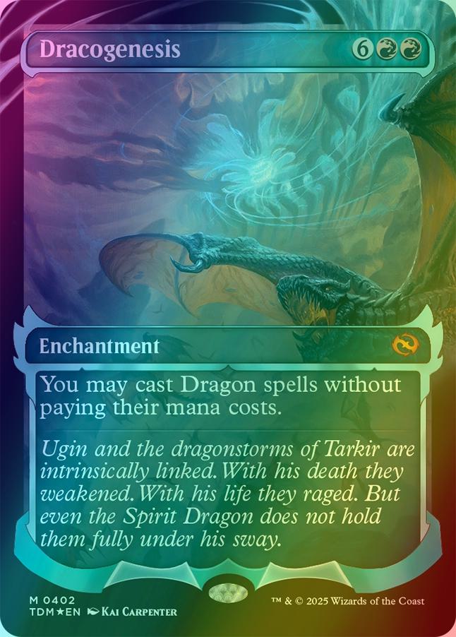 Dracogenesis [402] [Ghostfire Showcase] [Tarkir: Dragonstorm] [Foil] – Face  to Face Games