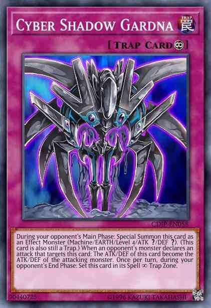 Cyber Shadow Gardna - CDIP-EN058 - Ultimate Rare - 1st Edition