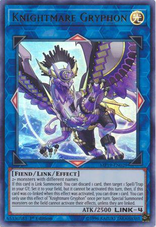 Knightmare Gryphon - MP19-EN029 - Ultra Rare - Unlimited