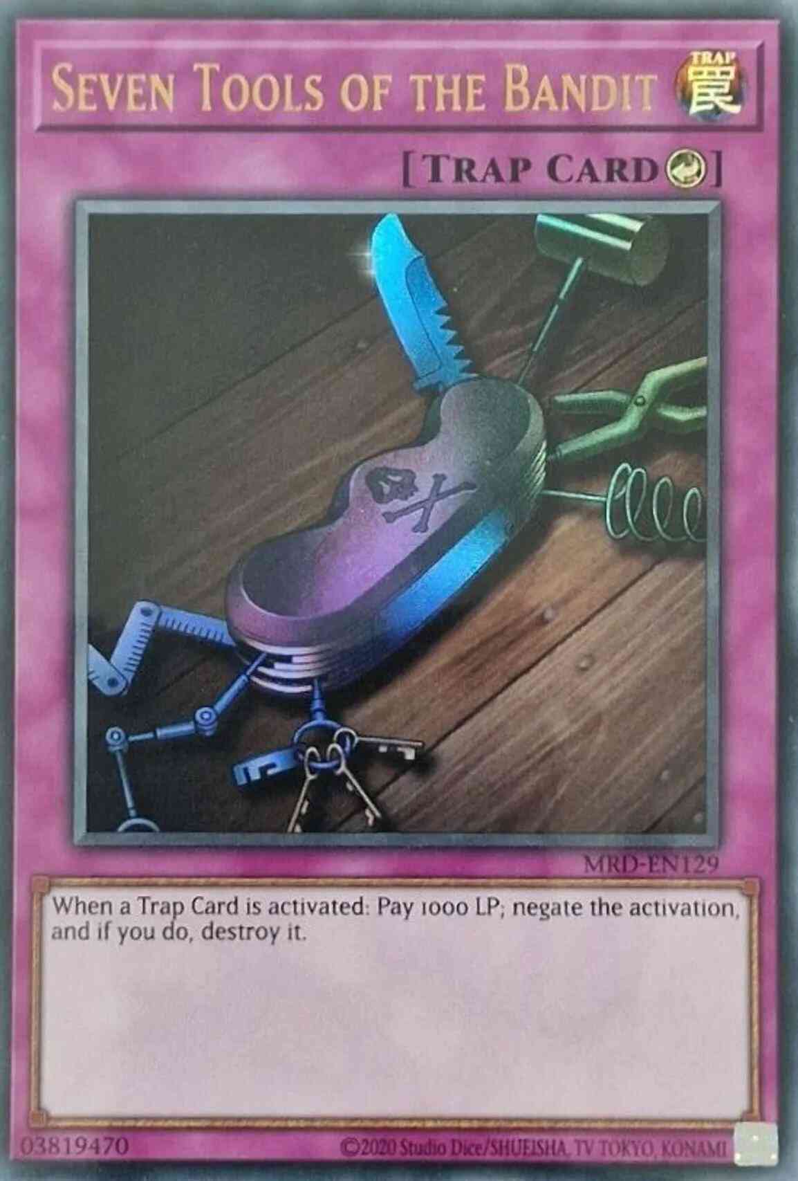 Seven Tools of the Bandit - 25th Anniversary - MRD-EN129 - Ultra Rare - Unlimited