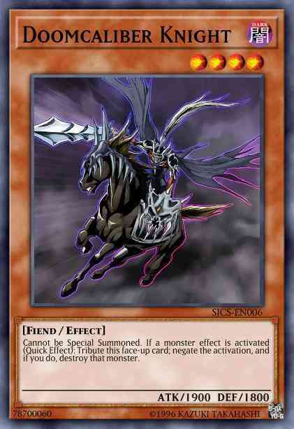 Doomcaliber Knight - BP01-EN141 - Common - 1st Edition