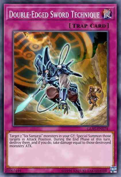 Double-Edged Sword Technique - LCGX-EN264 - Common - 1st Edition