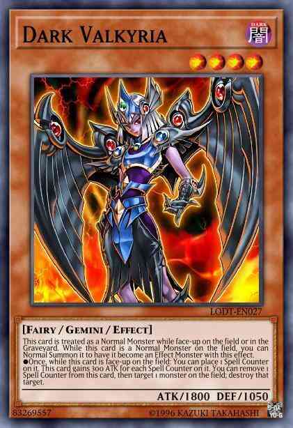 Dark Valkyria - LDK2-ENJ19 - Common - 1st Edition