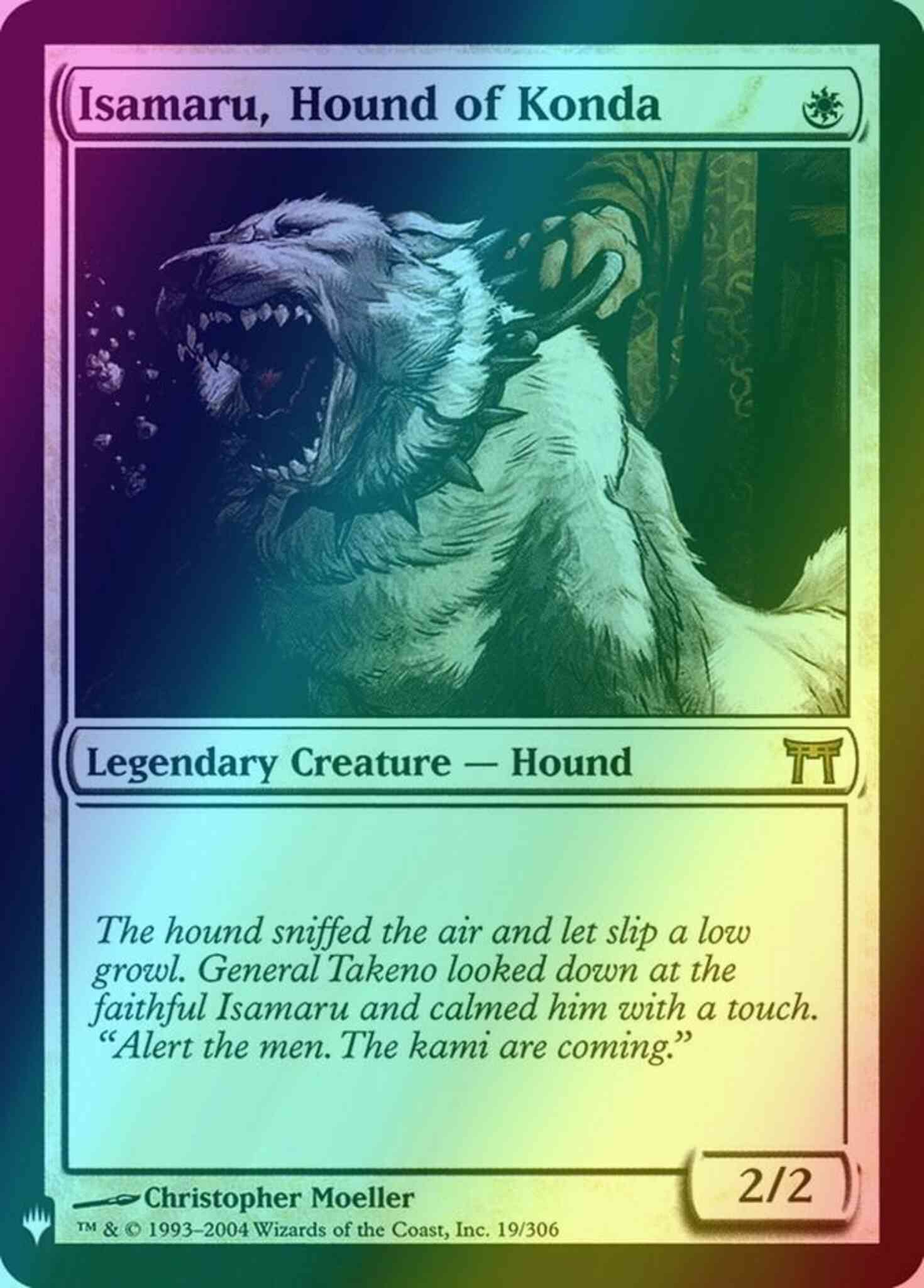hound cards mtg Isamaru, Hound of Konda [CHK-19] [The List] [Foil] – Face to Face Games