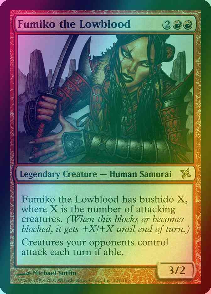 Fumiko the Lowblood · Commander 2015 (C15) #155 · Magic Fumiko the Lowblood · Commander 2015 (C15) #155 · Magic