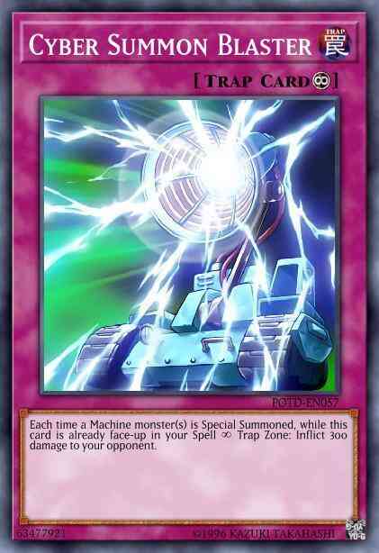 Cyber Summon Blaster - POTD-EN057 - Ultimate Rare - 1st Edition
