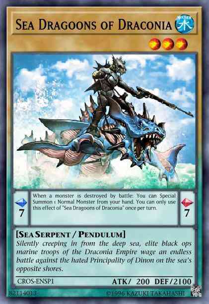 Sea Dragoons of Draconia - CROS-EN000 - Rare - Unlimited