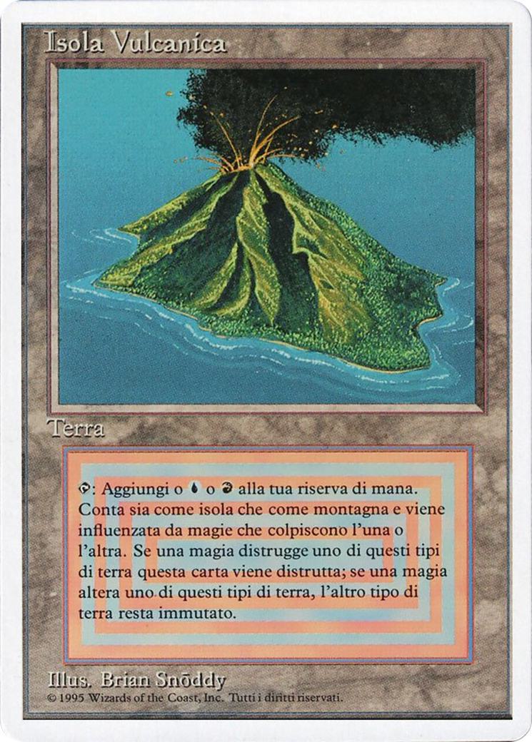 Volcanic Island - Italian [291] [Revised Edition] [Non-Foil