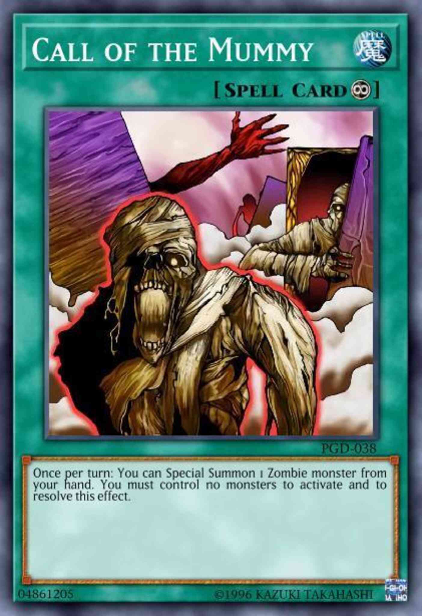 Call of the Mummy - SDZW-EN024 - Common - 1st Edition