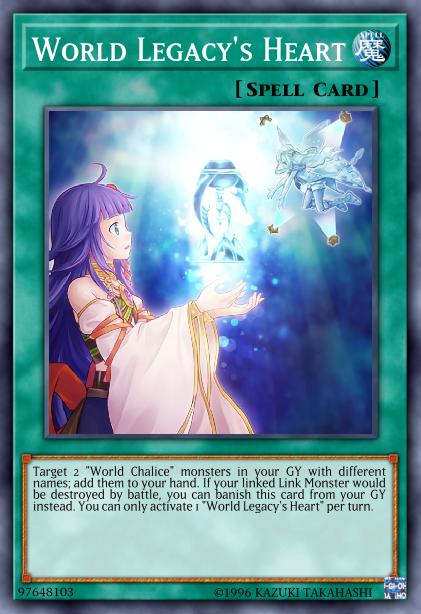 World Legacy's Heart - COTD-EN058 - Common - 1st Edition