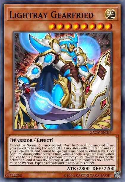 Lightray Gearfried - GAOV-EN034 - Rare - 1st Edition
