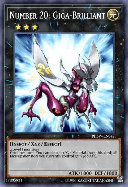 Number 20: Giga-Brilliant - PHSW-EN042 - Super Rare - Unlimited