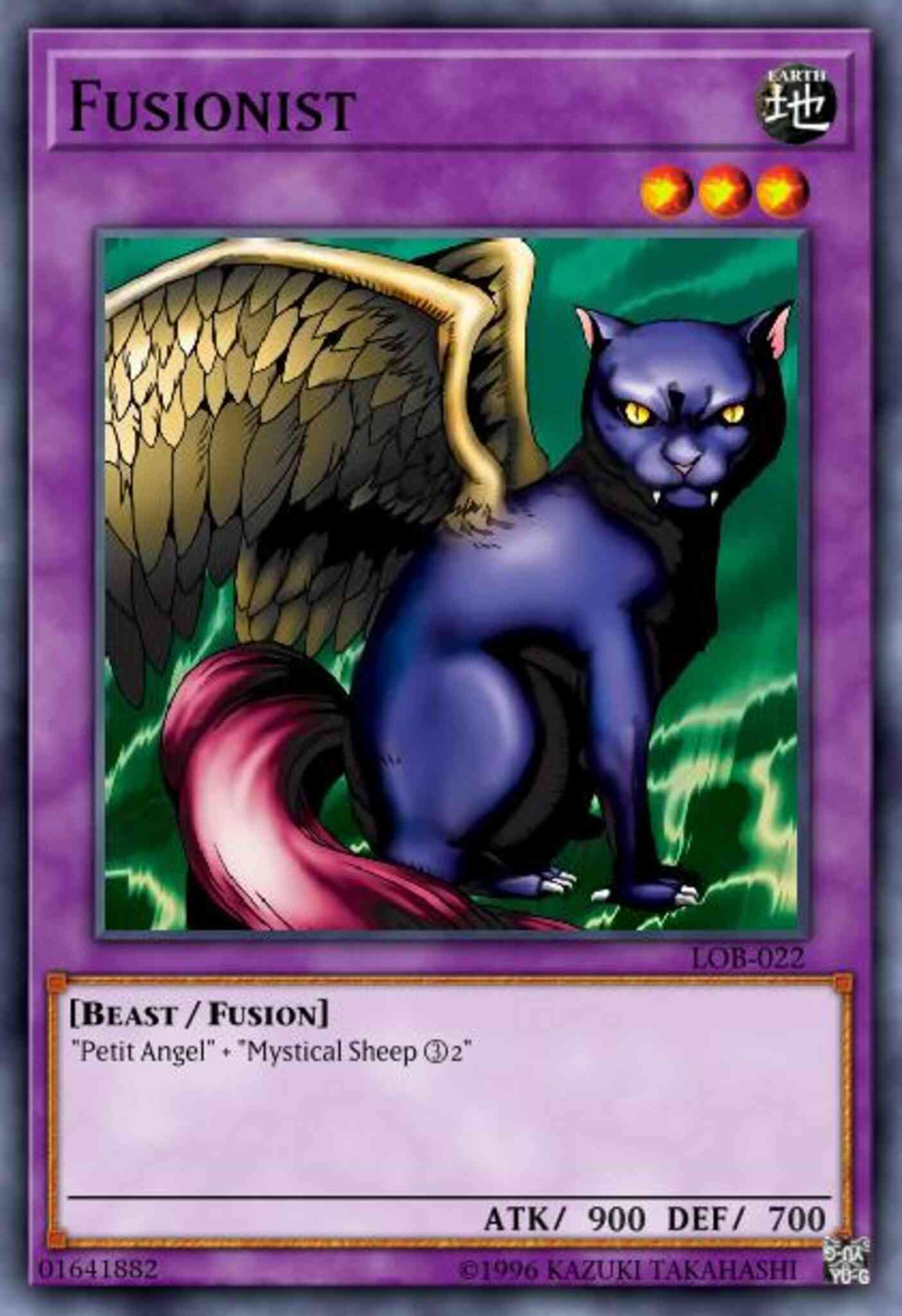 Fusionist - LOB-022 - Rare - 1st Edition