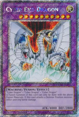Cyber End Dragon - RA03-EN156 - Platinum Secret Rare - 1st Edition