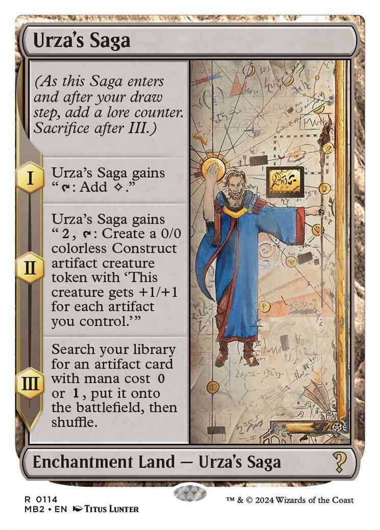 Urza's Saga [114] [White Border] [Mystery Booster 2] [Non-Foil