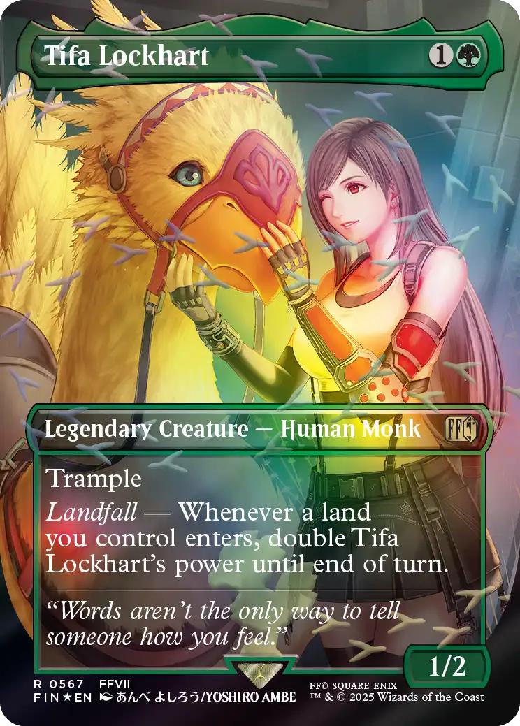 Tifa Lockhart [567] [Borderless] [FINAL FANTASY] [Chocobo Track